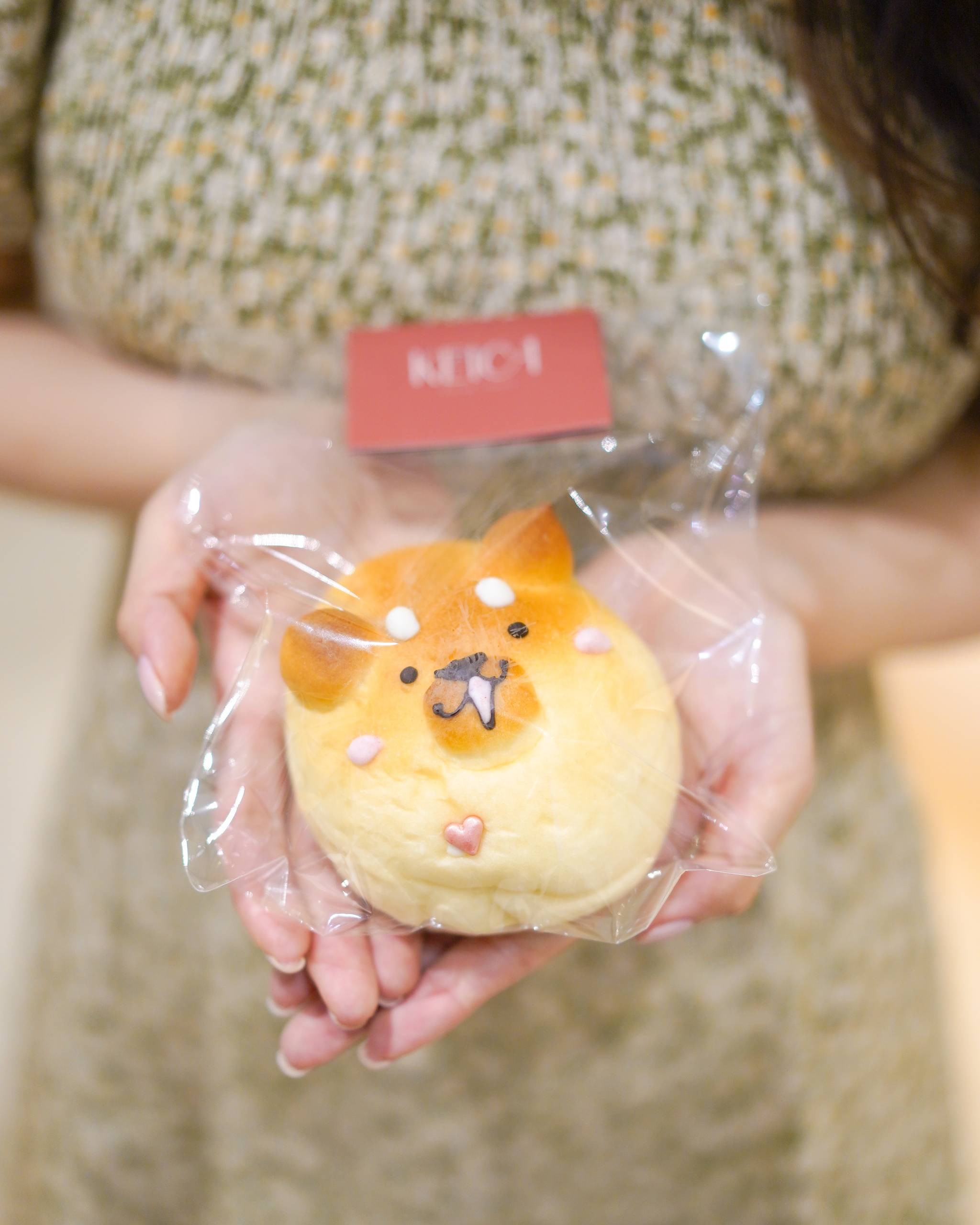 澳門美食地圖 朱古力阿華田乳酪麻薯柴犬造型日式麵包 Keica